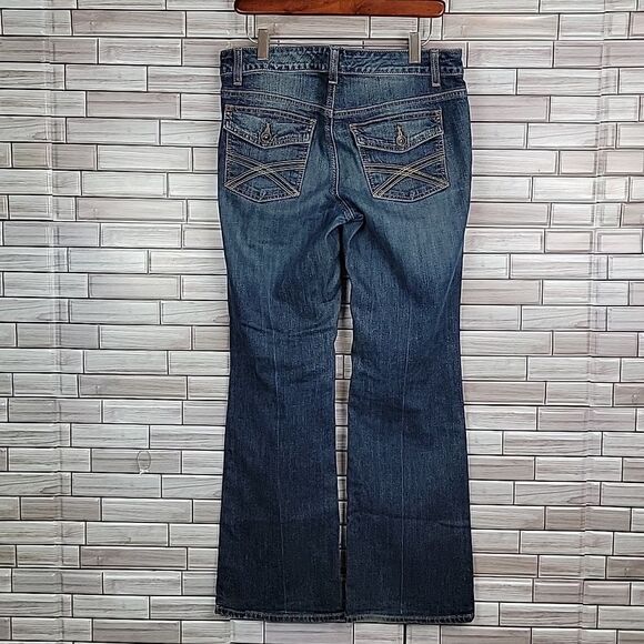 Tommy Hilfiger Freedom bootcut blue denim jeans Size 6S - Picture 7 of 13